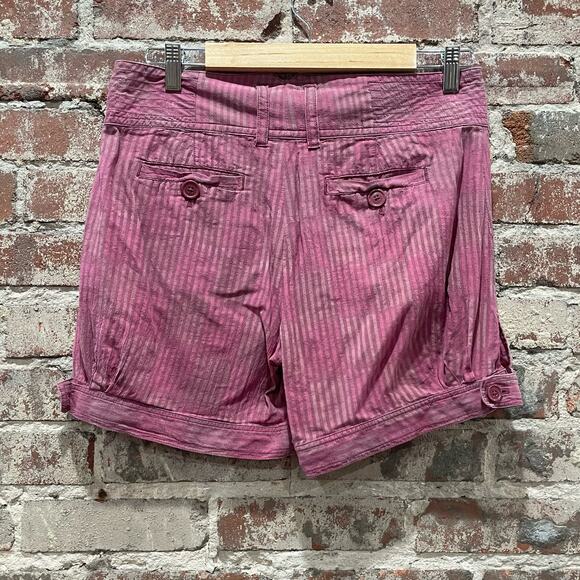 Marc by Marc Jacobs Striped High Waist Shorts Size 8 - Picture 5 of 6